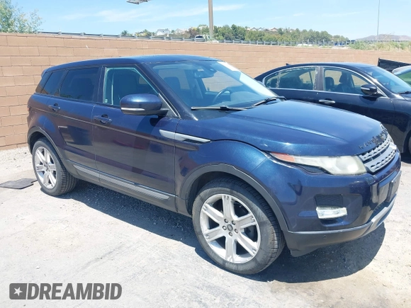 2013 Land Rover Range Rover Evoque Pure Plus with VIN SALVP2BG2DH761524, listed as a IAAI auction lot 42455247 with 106,508 mi miles and . Bid and sale history available at DreamBid. Image 1.