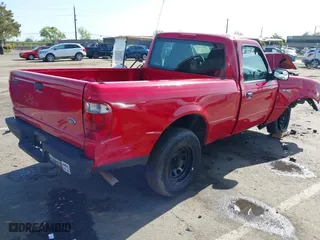 2004 Ford Ranger XL with VIN 1FTYR10D54PB40947, listed as a IAAI auction lot 41976657 with 65,673 mi miles. Bid and sale history available at carsss.com. Image 4.