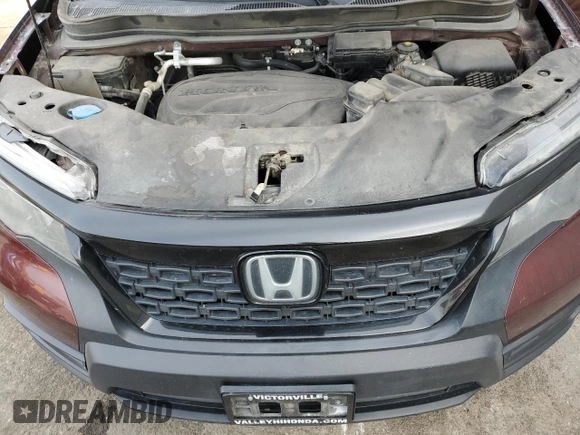 2021 Honda Passport EX-L z VIN 5FNYF7H52MB005850, wystawiony jako Copart lot #47890375 z przebiegiem 136 674 mil mil oraz Szkody całkowita. Historia ofert i sprzedaży dostępna na DreamBid. Obrazek 13.