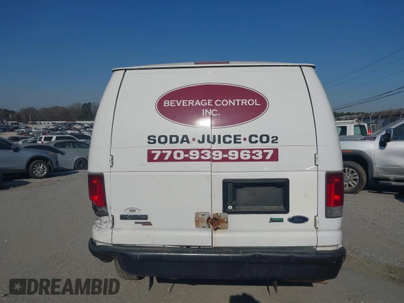 2012 Ford Econoline Cargo Commercial with VIN 1FTNE1EW3CDA86220, listed as a IAAI auction lot 41463546 with 250,381 mi miles and . Bid and sale history available at carsss.com. Image 16.