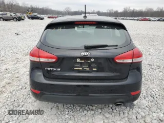 2018 Kia Forte LX with VIN KNAFK5A89J5773363, listed as a Copart auction lot 83158374 with 37,331 mi miles and Salvage Title. Bid and sale history available at carsss.com. Image 6.