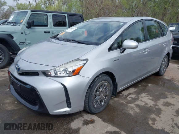 2015 Toyota Prius Two with VIN JTDZN3EU7FJ025812, listed as a IAAI auction lot 41958867 with 129,435 mi miles and . Bid and sale history available at DreamBid. Image 2.