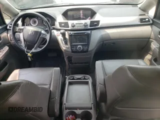 2014 Honda Odyssey EX-L with VIN 5FNRL5H6XEB072305, listed as a Copart auction lot 58487545 with 152,933 mi miles and Salvage title. Bid and sale history available at DreamBid. Image 8.