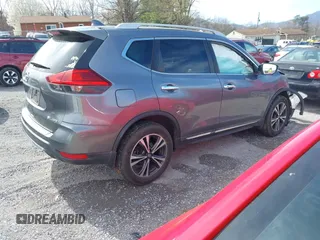 2017 Nissan Rogue SL with VIN 5N1AT2MV6HC871486, listed as a IAAI auction lot 41859693 with 92,344 mi miles. Bid and sale history available at carsss.com. Image 4.