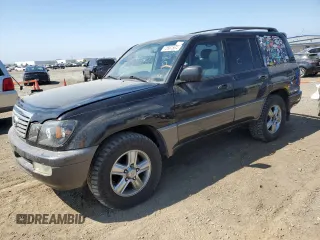 2006 Lexus LX 470 z VIN JTJHT00W264004516, wystawiony jako Copart lot #72607504 z przebiegiem 220 156 mil mil oraz Czysty tytuł • Clean title. Historia ofert i sprzedaży dostępna na DreamBid. Obrazek 1.