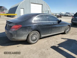 2016 Mercedes-Benz C 300 Luxury with VIN 55SWF4KB0GU100530, listed as a Copart auction lot 47848485 with 140,387 mi miles and Salvage Title. Bid and sale history available at carsss.com. Image 3.