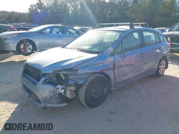 2012 Subaru Impreza 2.0i с VIN JF1GPAA68CH208402, выставлен на аукционе IAAI как лот 41248834 с пробегом 105 263 миль миль и . История ставок и продаж доступна на DreamBid. Изображение 2.