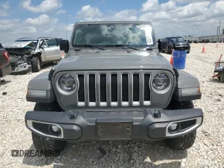 2020 Jeep Wrangler Unlimited Sahara with VIN 1C4HJXEN9LW121382, listed as a Copart auction lot 53279355 with 55,954 mi miles and Salvage title. Bid and sale history available at DreamBid. Image 5.
