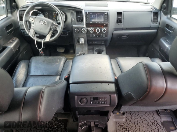 2020 Toyota Sequoia SR5 with VIN 5TDBY5G17LS177949, listed as a Copart auction lot 72425714 with 65,893 mi miles and Salvage Title. Bid and sale history available at carsss.com. Image 8.