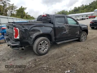 2016 GMC Canyon 4WD SLE with VIN 1GTG6CE37G1162083, listed as a Copart auction lot 72195474 with 94,869 mi miles and Salvage Title. Bid and sale history available at carsss.com. Image 3.