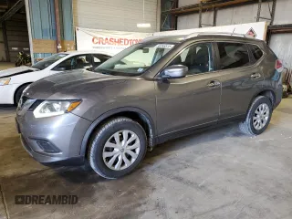 2016 Nissan Rogue SV z VIN JN8AT2MV9GW143764, wystawiony jako Copart lot #56346615 z przebiegiem 114 450 mil mil oraz Szkoda całkowita • Salvage title. Historia ofert i sprzedaży dostępna na DreamBid. Obrazek 1.
