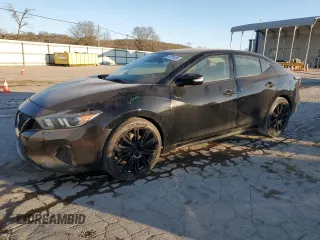 2017 Nissan Maxima SV with VIN 1N4AA6AP6HC413279, listed as a Copart auction lot 47372425 with 88,837 mi miles and Salvage title. Bid and sale history available at DreamBid. Image 1.