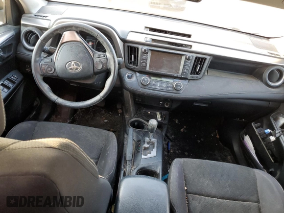 2017 Toyota RAV4 XLE with VIN JTMWFREV0HJ701712, listed as a Copart auction lot 53464465 with 0 mi miles and Salvage Title. Bid and sale history available at carsss.com. Image 8.