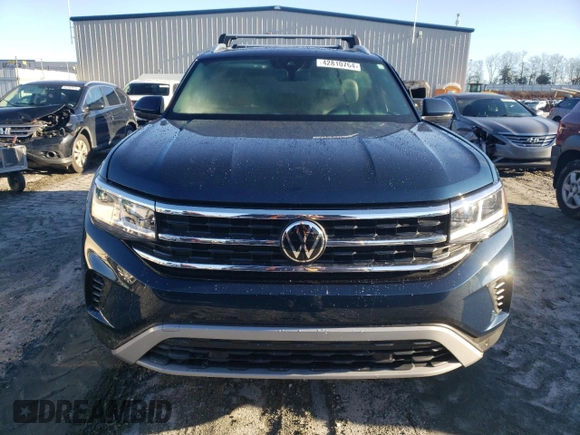 2023 Volkswagen Atlas SEL with VIN 1V2BP2CA5PC521789, listed as a Copart auction lot 42810764 with 21,975 mi miles and . Bid and sale history available at DreamBid. Image 5.