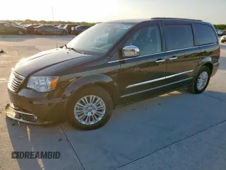 2012 Chrysler Town & Country Touring L with VIN 2C4RC1CG5CR269750, listed as a Copart auction lot 52524275 with 75,702 mi miles and Salvage Title. Bid and sale history available at DreamBid. Image 1.