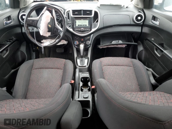 2017 Chevrolet Sonic LT with VIN 1G1JD6SB0H4154389, listed as a Copart auction lot 46086095 with 142,314 mi miles and Salvage Title. Bid and sale history available at carsss.com. Image 8.