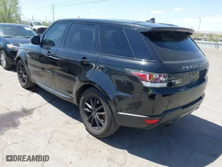 2016 Land Rover Range Rover Sport V6 SE with VIN SALWG2PF8GA115115, listed as a IAAI auction lot 42049930 with 76,611 mi miles. Bid and sale history available at carsss.com. Image 3.