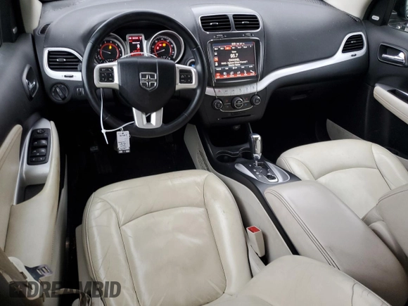 2012 Dodge Journey Crew with VIN 3C4PDDDG6CT275610, listed as a Copart auction lot 57063865 with 126,319 mi miles and Salvage title. Bid and sale history available at DreamBid. Image 8.