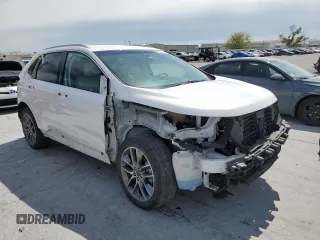 2016 Ford Edge Titanium with VIN 2FMPK3K97GBC51916, listed as a Copart auction lot 47850934 with 94,035 mi miles and Salvage Title. Bid and sale history available at carsss.com. Image 4.