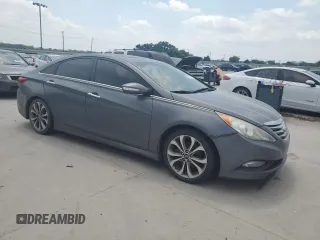 2014 Hyundai Sonata Limited with VIN 5NPEC4AB7EH846186, listed as a Copart auction lot 53352775 with 148,165 mi miles and Clean Title. Bid and sale history available at DreamBid. Image 4.