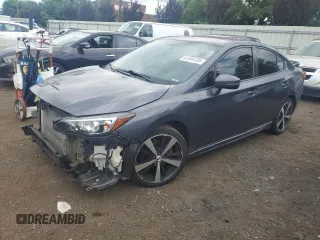2017 Subaru Impreza Special Sports with VIN 4S3GKAK63H3623087, listed as a Copart auction lot 62544105 with 155,719 mi miles and Salvage title. Bid and sale history available at DreamBid. Image 1.