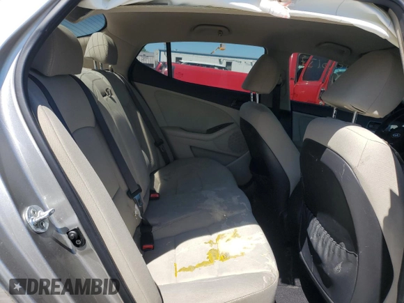 2014 Kia Optima LX with VIN KNAGM4A70E5454889, listed as a Copart auction lot 53549595 with 128,780 mi miles and Salvage title. Bid and sale history available at DreamBid. Image 10.