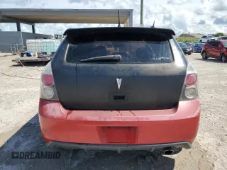 2009 Pontiac Vibe GT with VIN 5Y2SR67059Z410910, listed as a Copart auction lot 62497825 with 180,431 mi miles and Clean title. Bid and sale history available at DreamBid. Image 6.