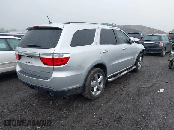 2011 Dodge Durango Citadel with VIN 1D4RD5GG9BC651448, listed as a IAAI auction lot 42297512 with 89,854 mi miles and . Bid and sale history available at DreamBid. Image 4.