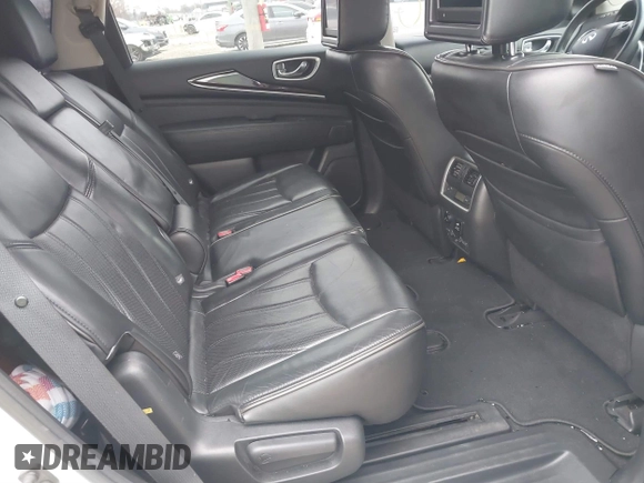 2015 Infiniti QX60 with VIN 5N1AL0MM5FC526488, listed as a IAAI auction lot 41511123 with 118,220 mi miles and . Bid and sale history available at DreamBid. Image 8.