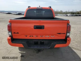2023 Toyota Tacoma 4WD SR with VIN 3TYCZ5AN8PT162433, listed as a Copart auction lot 52911055 with 7,321 mi miles and Salvage Title. Bid and sale history available at carsss.com. Image 6.