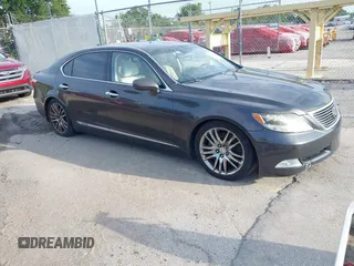 2008 Lexus LS 600h L with VIN JTHDU46F485001206, listed as a IAAI auction lot 42814897 with 217,288 mi miles and . Bid and sale history available at DreamBid. Image 1.