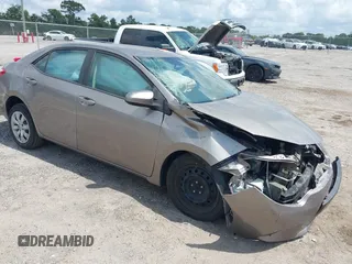 2016 Toyota Corolla L with VIN 5YFBURHE1GP377504, listed as a IAAI auction lot 42321766 with 78,681 mi miles and . Bid and sale history available at DreamBid. Image 1.