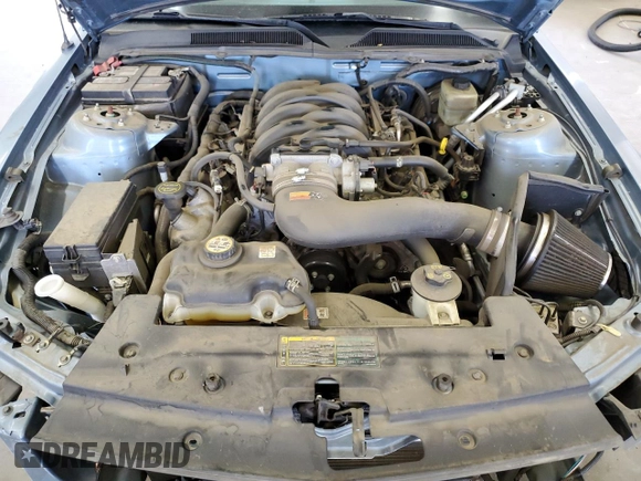 2006 Ford Mustang GT Deluxe with VIN 1ZVFT82H465170230, listed as a Copart auction lot 62721065 with 41,977 mi miles and Salvage title. Bid and sale history available at DreamBid. Image 11.