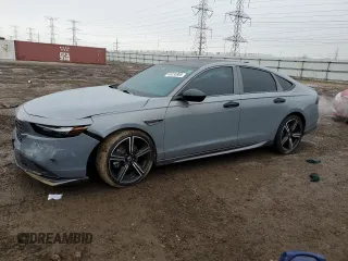 2023 Honda Accord Sport with VIN 1HGCY2F58PA005120, listed as a Copart auction lot 48235865 with 63,032 mi miles and Salvage title. Bid and sale history available at DreamBid. Image 1.