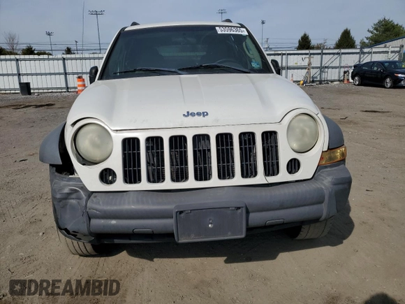 2007 Jeep Liberty Sport with VIN 1J4GL48K67W670575, listed as a Copart auction lot 53596365 with 219,882 mi miles and Salvage Title. Bid and sale history available at carsss.com. Image 5.