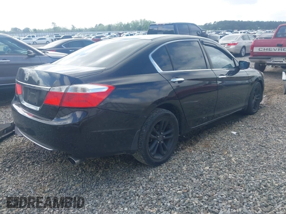 2014 Honda Accord Sedan LX with VIN 1HGCR2F30EA059410, listed as a IAAI auction lot 41946661 with 307,181 mi miles. Bid and sale history available at carsss.com. Image 4.
