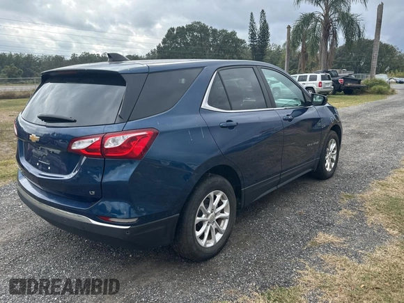 2021 Chevrolet Equinox LT with VIN 3GNAXJEV6ML378169, listed as a Copart auction lot 82014174 with 98,349 mi miles and Clean title. Bid and sale history available at DreamBid. Image 4.