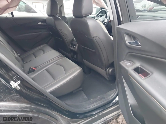 2021 Chevrolet Equinox Premier with VIN 2GNAXNEV4M6125086, listed as a IAAI auction lot 41475387 with 53,387 mi miles. Bid and sale history available at carsss.com. Image 8.