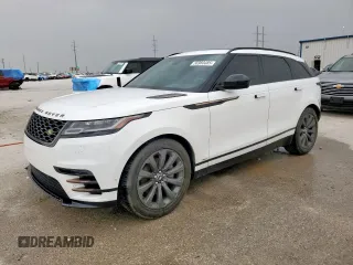 2018 Land Rover Range Rover Velar R-Dynamic SE z VIN SALYL2RV1JA755764, wystawiony jako Copart lot #56980485 z przebiegiem 70 119 mil mil oraz Szkoda całkowita • Salvage title. Historia ofert i sprzedaży dostępna na DreamBid. Obrazek 1.