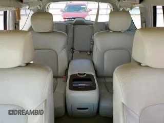 2015 Infiniti QX80 with VIN JN8AZ2NE9F9080739, listed as a Copart auction lot 57627165 with 155,836 mi miles and Salvage title. Bid and sale history available at DreamBid. Image 10.