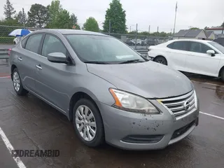2014 Nissan Sentra S with VIN 3N1AB7AP2EL607775, listed as a IAAI auction lot 42127174 with 163,464 mi miles and . Bid and sale history available at DreamBid. Image 1.