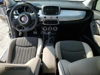 2017 FIAT 500X Lounge with VIN ZFBCFXDB0HP543841, listed as a Copart auction lot 75700444 with 53,913 mi miles and Salvage title. Bid and sale history available at DreamBid. Image 8.