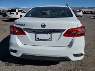 2018 Nissan Sentra S with VIN 3N1AB7APXJY258796, listed as a Copart auction lot 49666615 with 107,465 mi miles and Salvage Title. Bid and sale history available at DreamBid. Image 6.