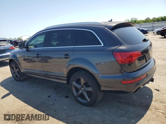 2012 Audi Q7 S line z VIN WA1DGAFEXCD004506, wystawiony jako Copart lot #61625025 z przebiegiem 135 485 mil mil oraz Czysty tytuł • Clean title. Historia ofert i sprzedaży dostępna na DreamBid. Obrazek 2.