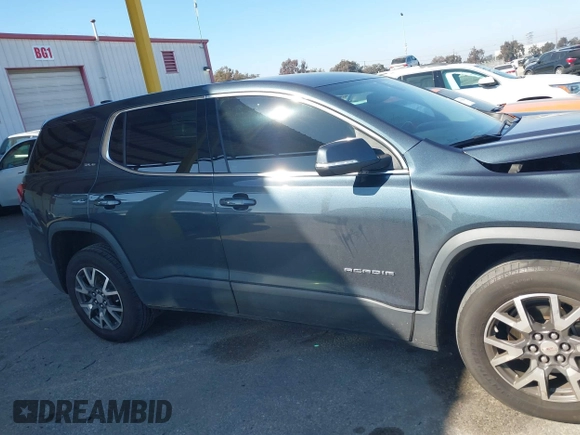 2020 GMC Acadia SLE with VIN 1GKKNKLA8LZ225930, listed as a IAAI auction lot 41636882 with 74,140 mi miles and . Bid and sale history available at carsss.com. Image 13.