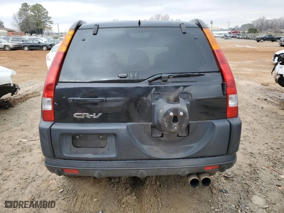 2004 Honda CR-V EX with VIN SHSRD77854U230567, listed as a Copart auction lot 42616845 with 188,127 mi miles and Salvage Title. Bid and sale history available at carsss.com. Image 6.