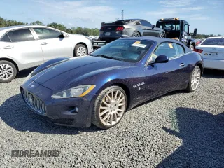 2015 Maserati GranTurismo Convertible Sport with VIN ZAM45MMA6F0148607, listed as a Copart auction lot 75114254 with 0 mi miles and Salvage Title. Bid and sale history available at carsss.com. Image 1.