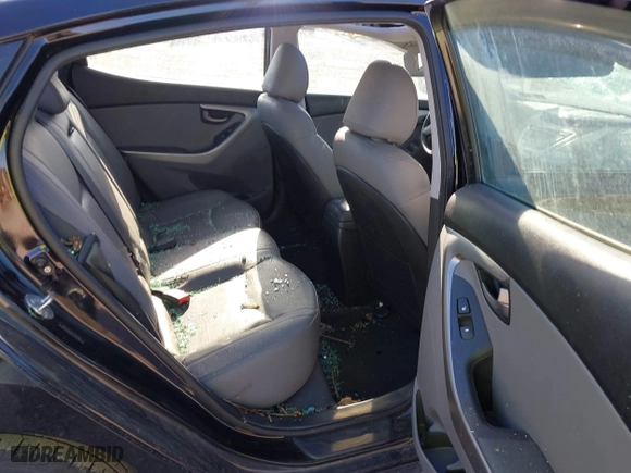 2012 Hyundai Elantra GLS with VIN 5NPDH4AE8CH083096, listed as a IAAI auction lot 41857602 with 87,746 mi miles. Bid and sale history available at carsss.com. Image 8.