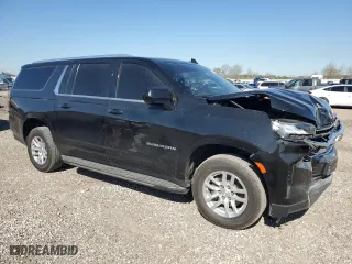2021 Chevrolet Suburban LT with VIN 1GNSCCKD6MR171216, listed as a Copart auction lot 48688985 with 149,693 mi miles and Salvage Title. Bid and sale history available at carsss.com. Image 4.
