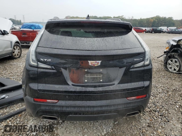 2023 Cadillac XT4 FWD Sport with VIN 1GYFZER48PF155576, listed as a Copart auction lot 77071994 with 47,539 mi miles and Salvage title. Bid and sale history available at DreamBid. Image 6.